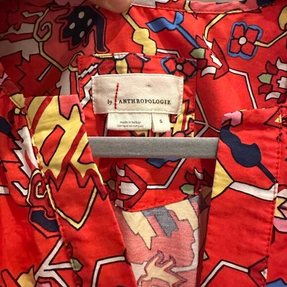 Anthropologie V-neck Sleeveless Midi Dress - Picture 2 of 5